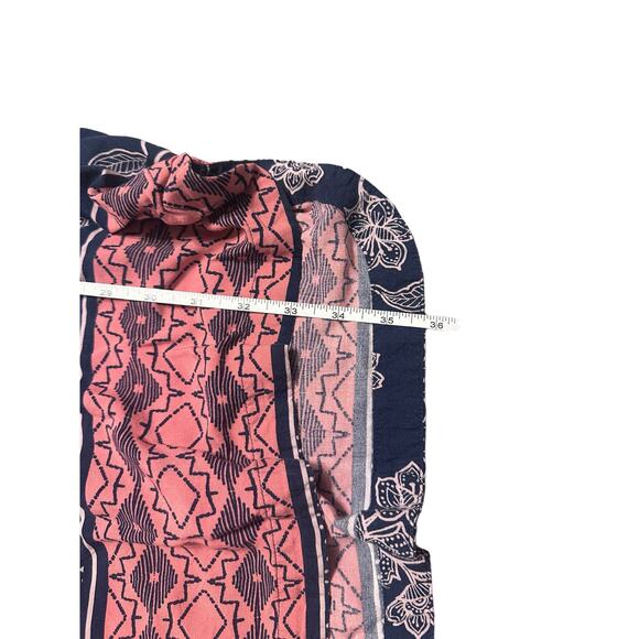 BeachLunchLounge Cover Up Dress Boho Print Blue and Pink Size Small - Picture 6 of 7